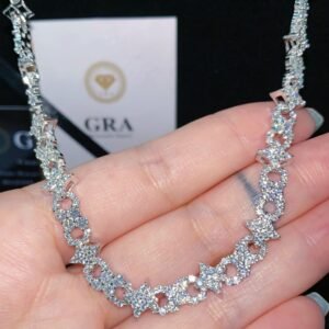 Star Infinity Link Chain Moissanite